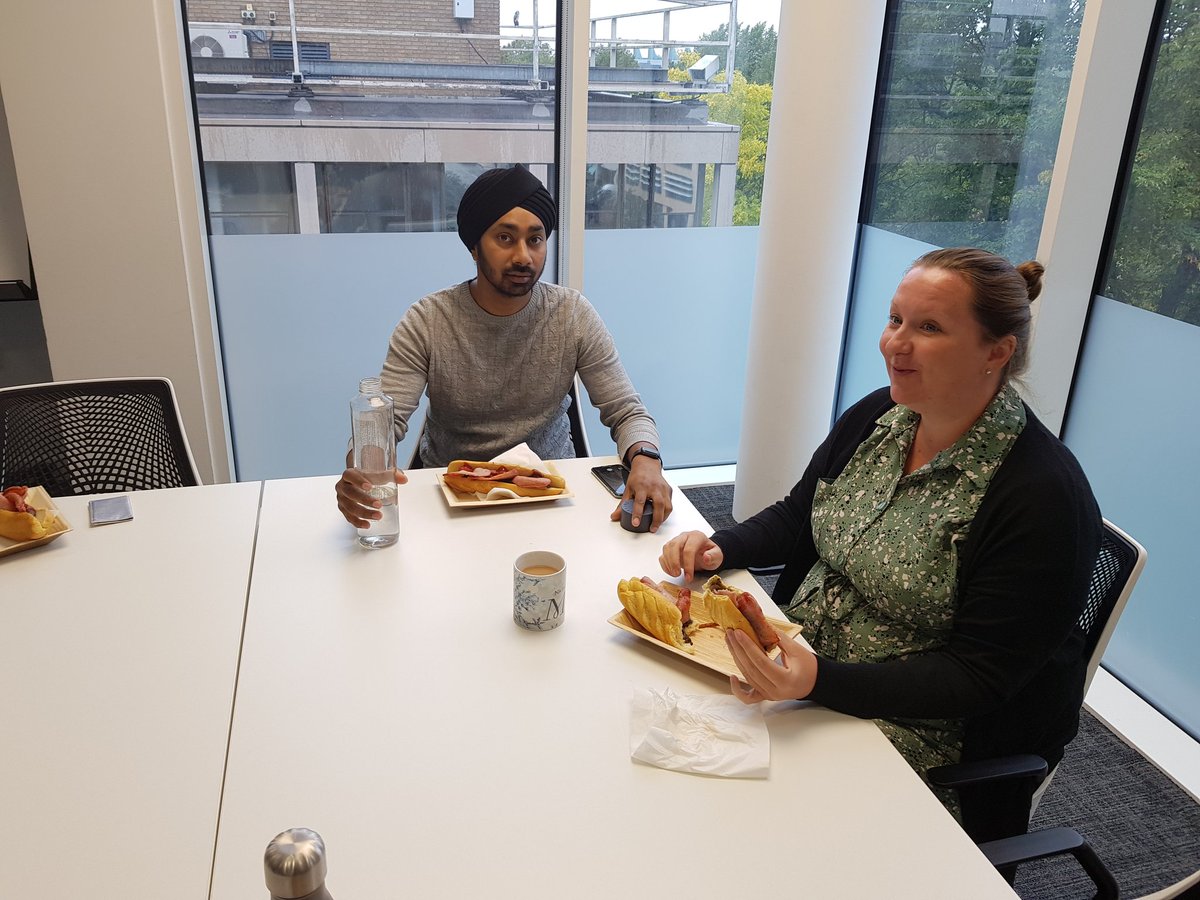 akram_sadat's tweet photo. Breakfast at @SlaterGordonUK Cambridge office this morning for #ColleagueAppreciationDay 🥖 https://t.co/vsyw4JFPzf