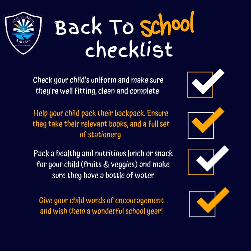 HmsSchool's tweet photo. Did you tick all the boxes? π€
#Backtoschoolmode https://t.co/PYYf5AUu3g