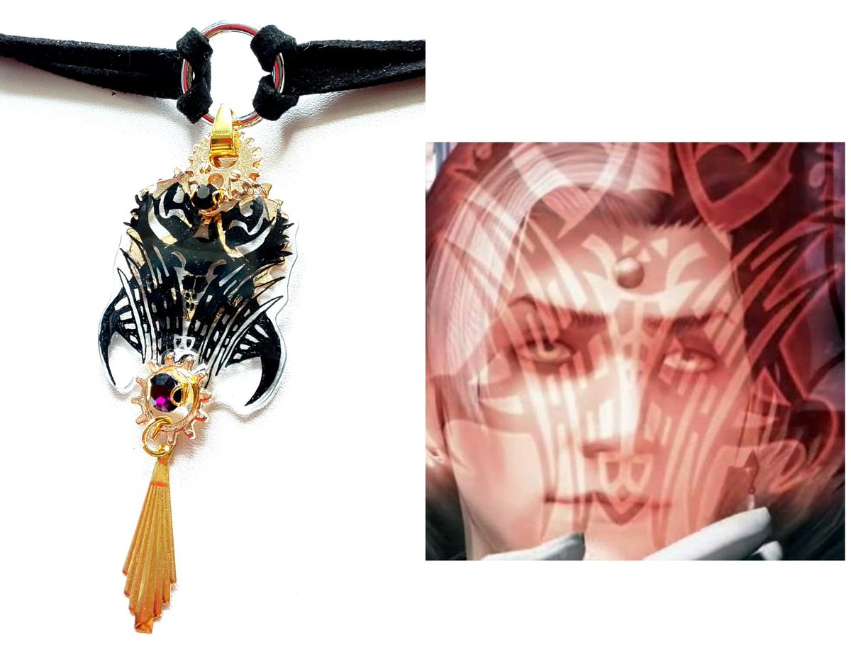 L FF14刺繍ジャンパー ハイデリン＆ゾディアーク エメトセルク