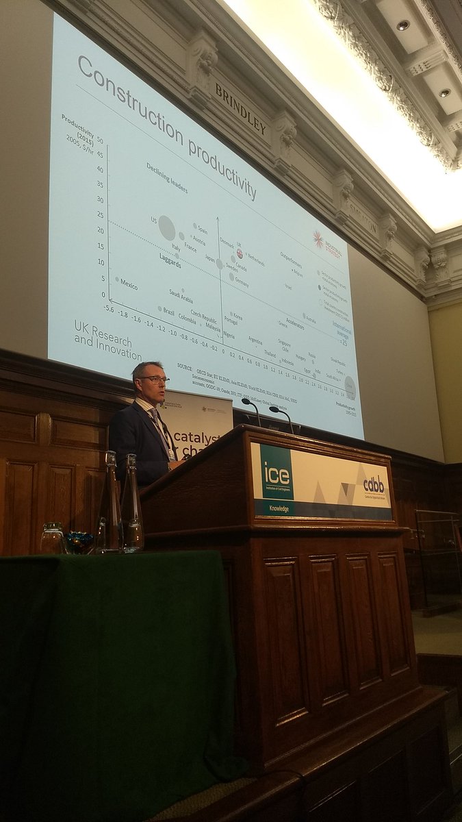 Sam Stacey, UKRI talking about funding for digital twins to #NDTDay  , part of the #CDBBWeek2019 #ICEDigitalEng