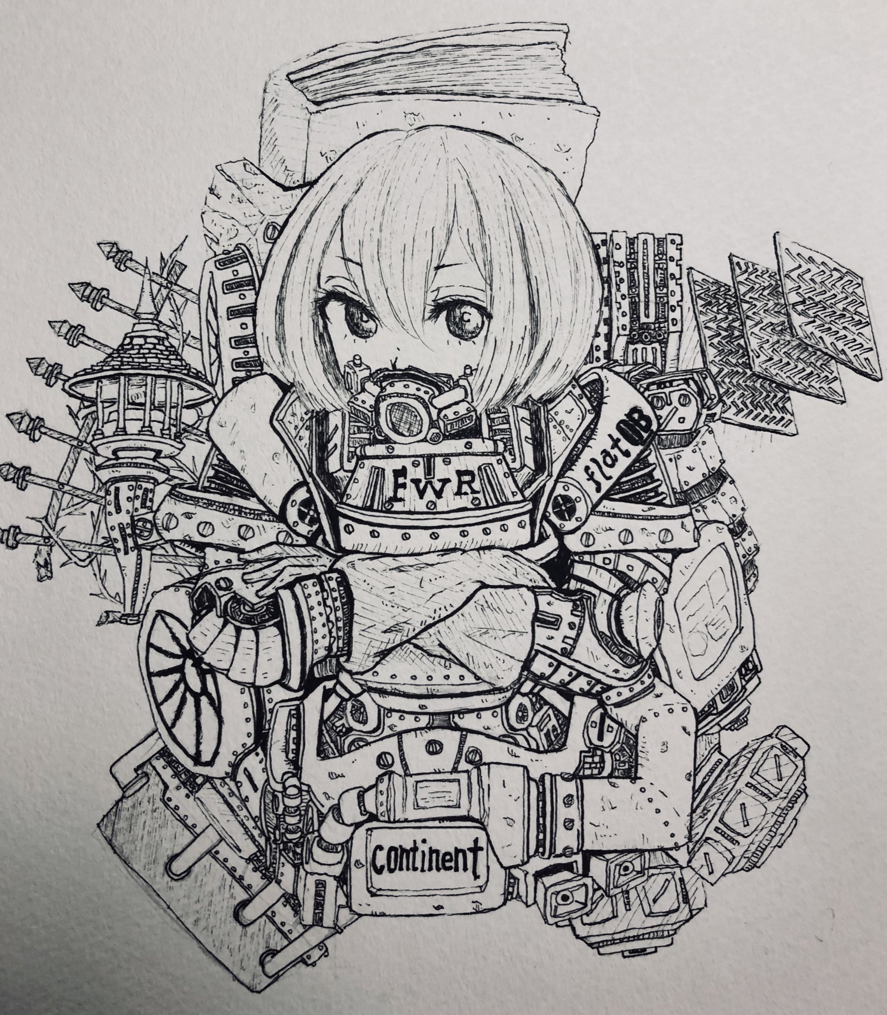 オリジナル イラスト ペン画 Www Vetrepro Fr