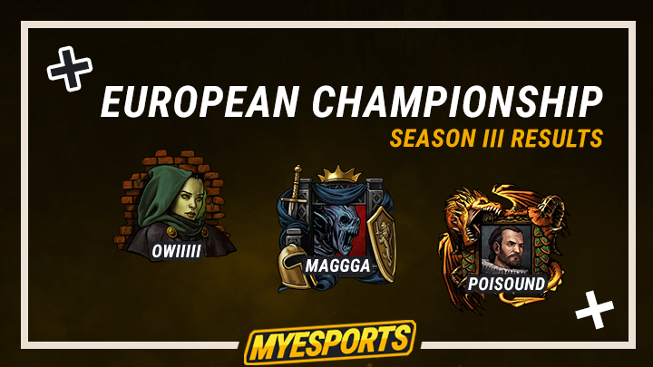 MyEsportsNet's tweet photo. 🏆Congratulations for winners of European Championship organised by @GwentProjekt !
🥇 @Owiiiii2 $50, 1200 meteorite powder
🥈Maggga $30, 800 m. powder
🥉@poisound $20, 400 m. powder https://t.co/oon7hF0Asb