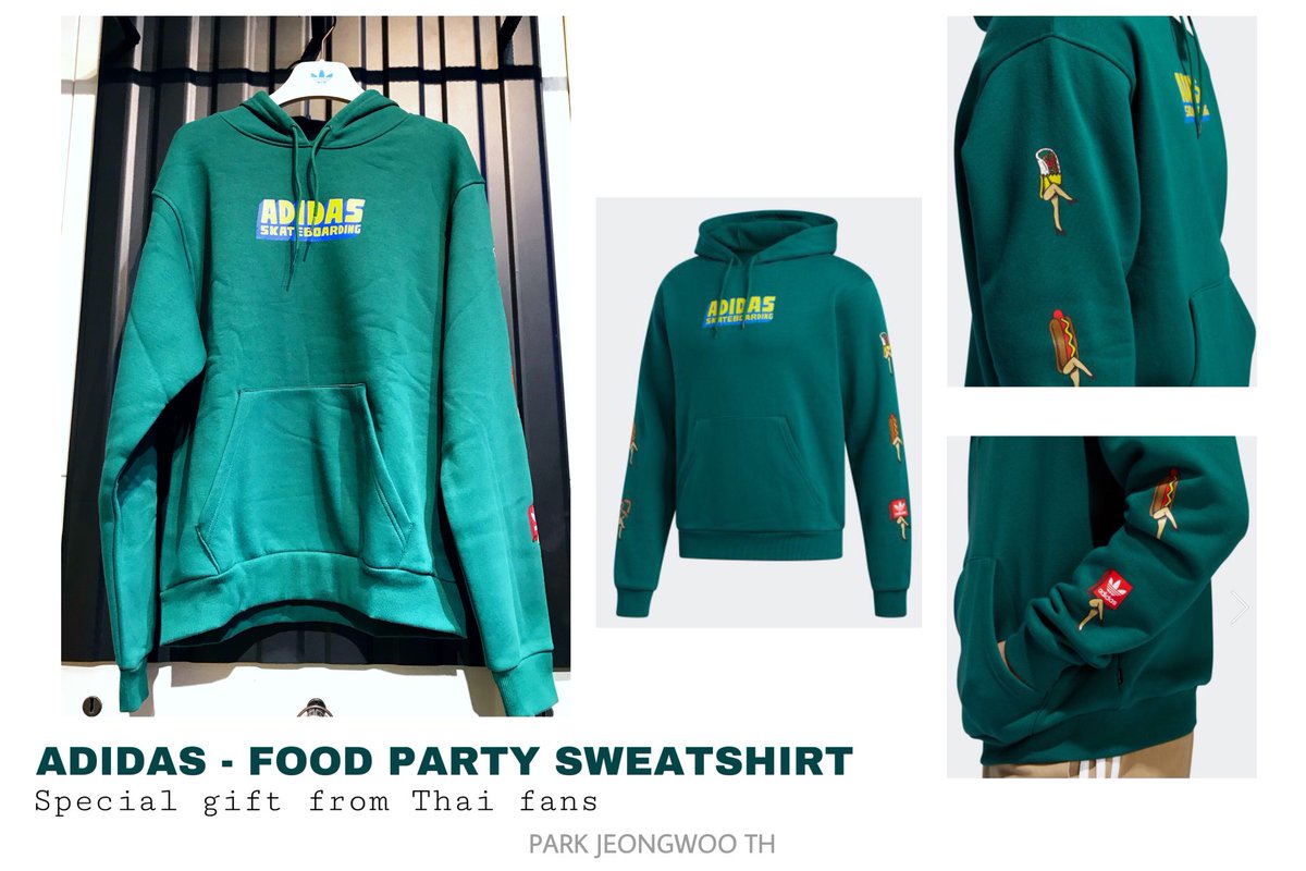 adidas food party sweatshirt