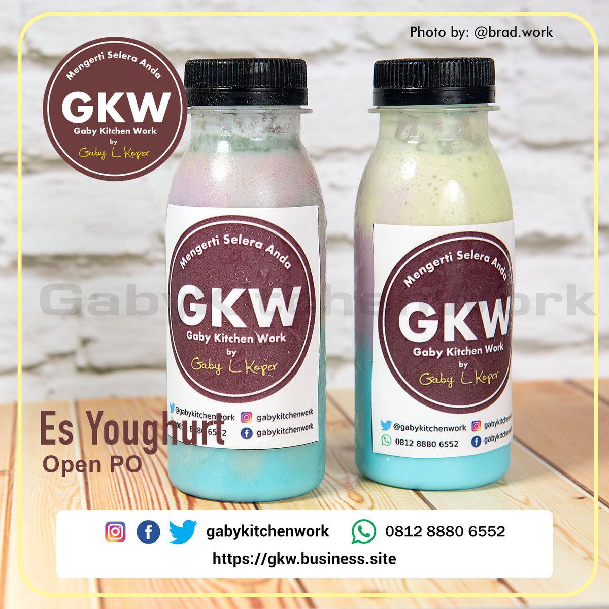 ES YOUGHURT HOME MADE

Silahkan kontak kami untuk pemesanan atau menjadi RESELLER.

=================================
.
Kontak WA: wa.me/6281288806552
.
=================================
.
.
#gkw #gabykitchenwork #esyoughurt #youghurtpensil #jajanananak #bekasi #cemilanbekasi