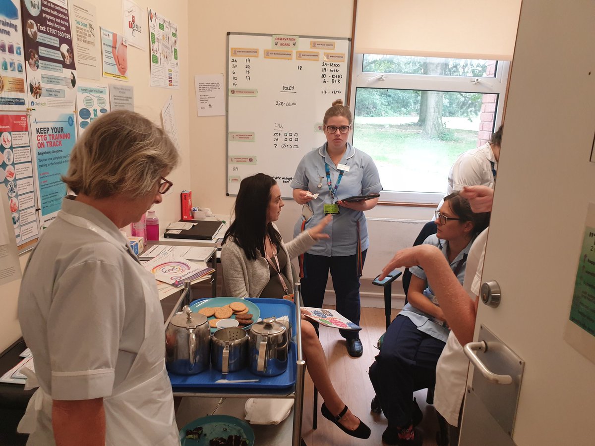 Lornaepg's tweet photo. Tea trolley teaching continuing on ward 30 @CammissNichola @EllieTewley @kerry81williams #cqcready #becomingthebest https://t.co/Rm43BAxARK