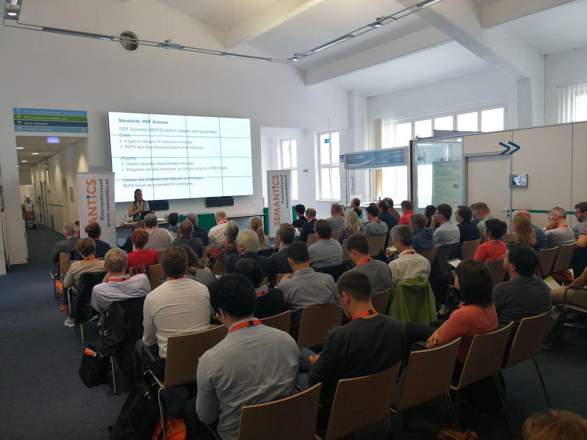 SemanticsConf's tweet photo. #SemanticsConf 2019 Day 1: We are thrilled and thankful we may set this @FZI_official: House of the Living Labs is the perfect venue!
#DataScience #BigData #ML #MachineLearning #SemanticWeb #Semantics #blockchain #AI #KI #IoT #tech #OpenData #LinkedData #Industry40 #FinTech https://t.co/rXKGg2Kpoi