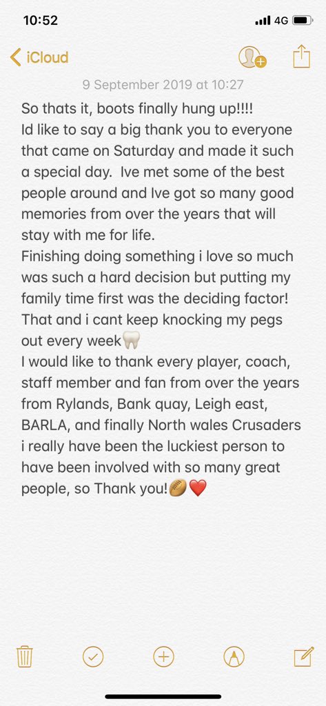 Jonnywalker86's tweet photo. Thankyou ❤️🏉 https://t.co/lCeHoE39oY