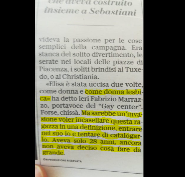 DarioBallini's tweet photo. A quanto pare per #Repubblica essere lesbica non solo è una scelta.
Ma addirittura è una scelta che ti incasella e che va fatta ad una certa età, ponderata e sulla base dell'esperienze.
#lamiseriaumana https://t.co/S65RhJLRUg