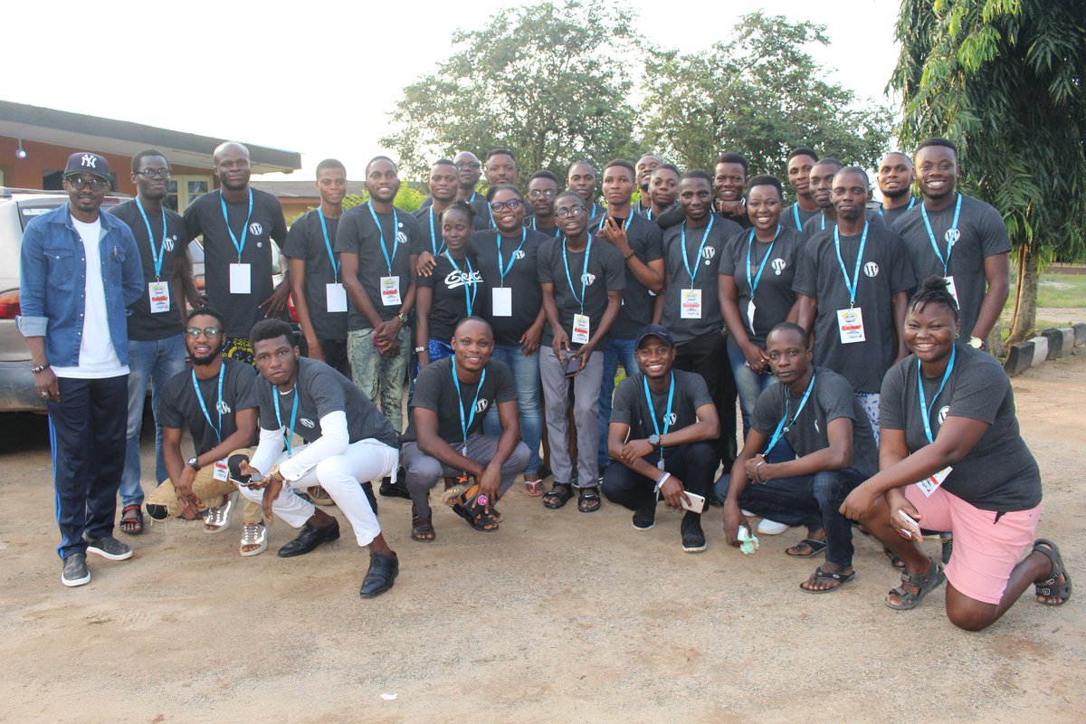 adxdotun's tweet photo. #WordPress Ijebu #doaction Hackathon was fabulous @WPIjebu.
Thanks to the sponsors @wpfoundation @GeoBajasHotel  @noworryhost @UwaniHub . https://t.co/egz1HhPv9P