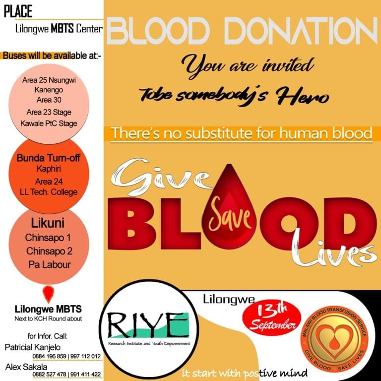 Happening in Lilongwe in 3 days!!
