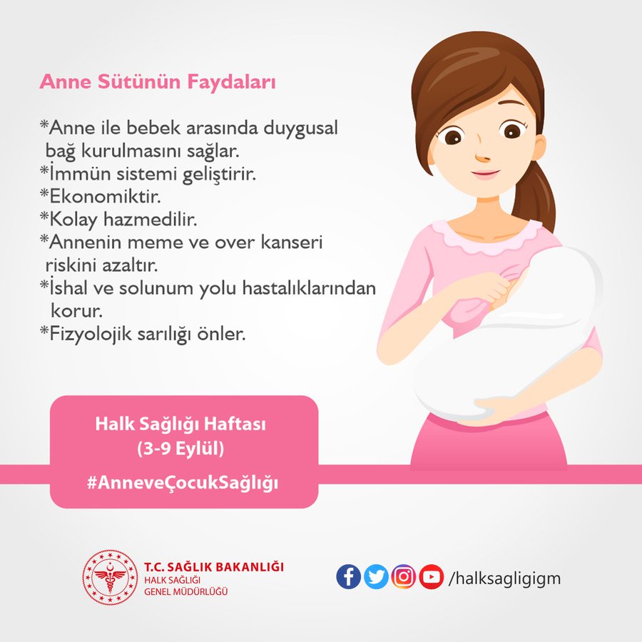 Sağlıklı beslenmenin ilk adımı anne sütü