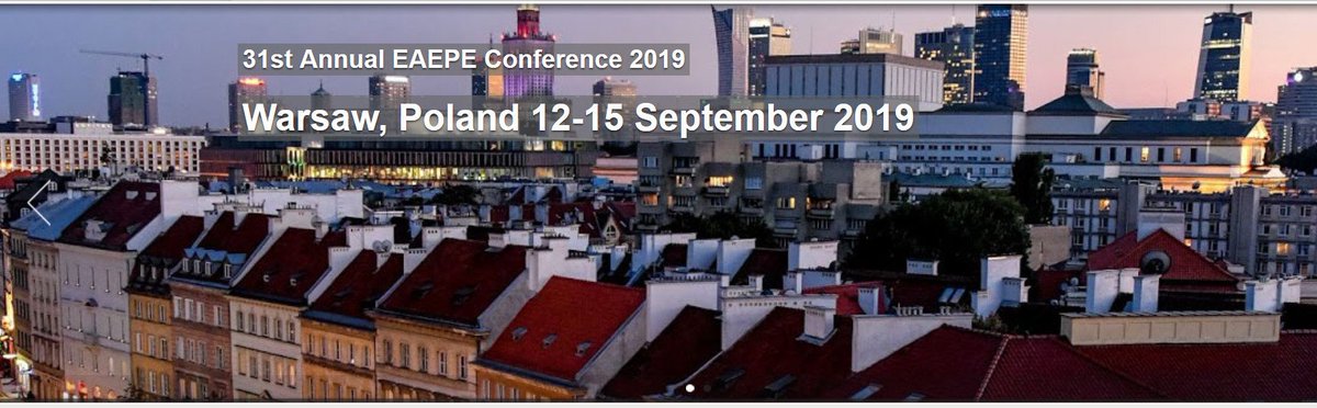 Looking forward @EAEPE Conference and several debates on the future of #economics. A packed, invigorating schedule amidst colleagues who're thinking through the tough questions of the discipline(s). #institutions #evolution #Europe #development #political linkedin.com/posts/profsmit…