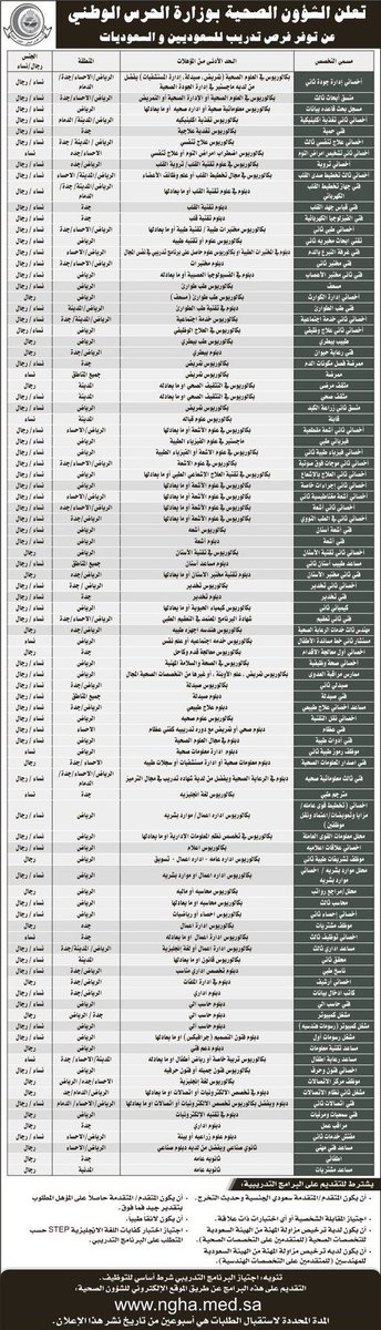 jadara2services's tweet photo. وظائف الحرس الوطني https://t.co/mMEJ2HpPXQ
