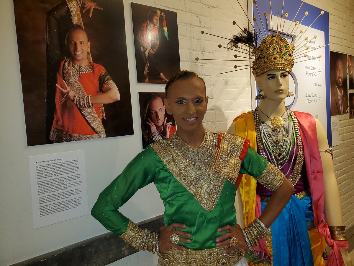 dancerzaman's tweet photo. Queer Caribbeans Exhibition on view now until Oct. 13, 2019 at @LGBTCenterNYC. Thank you  @CaribEquality for the opportunity,  @Dromm25 &amp; @JumaaneWilliams for the Citation.  
#caribbeannyc #Caribbean #Guyanese #QueerCaribbeans #Stonewall50 #InternationalDancerZaman #DancerZaman https://t.co/pvVqVlMFGy