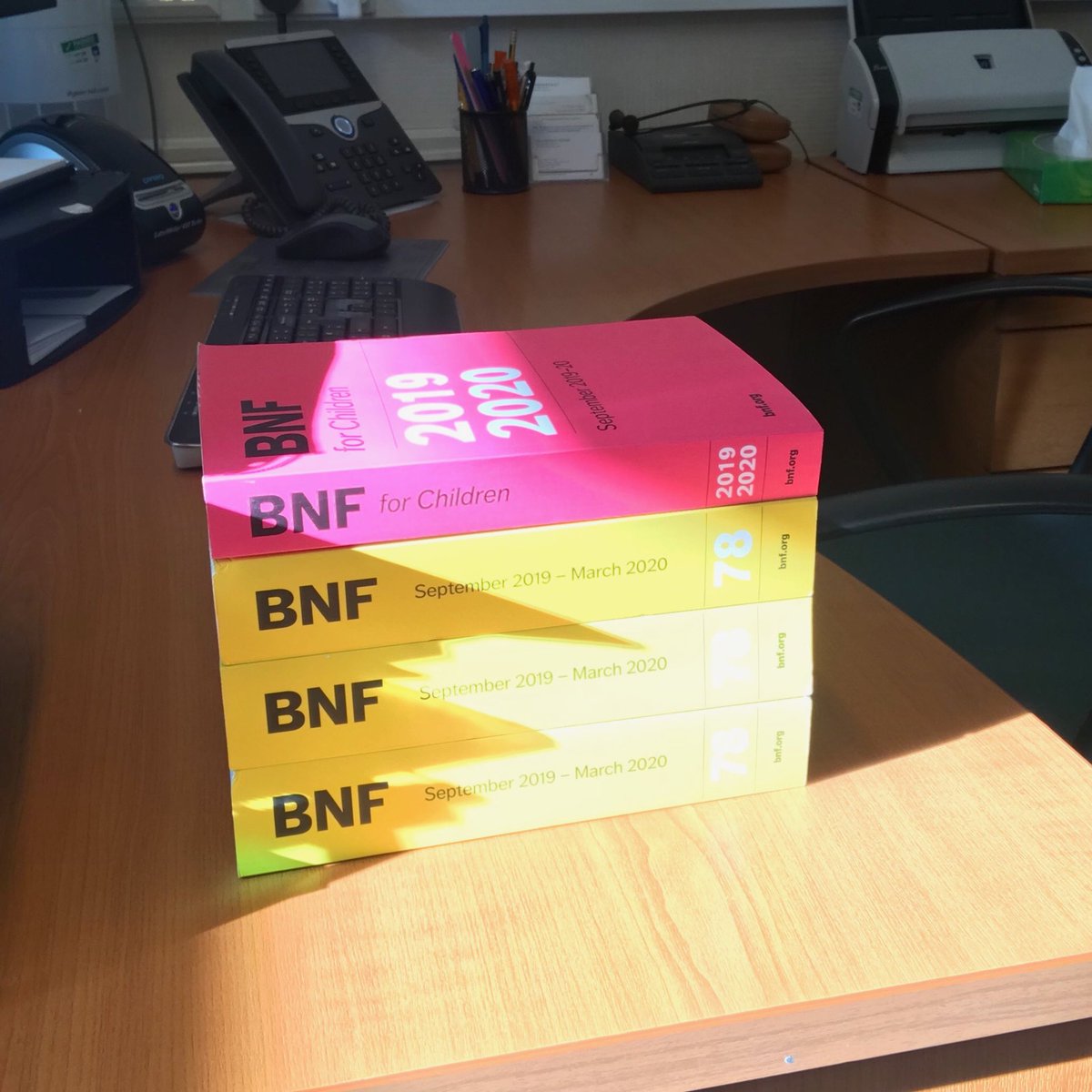 SloaneMedical's tweet photo. I always love the arrival of the new BNF 😎 https://t.co/aCyXg4RVdw