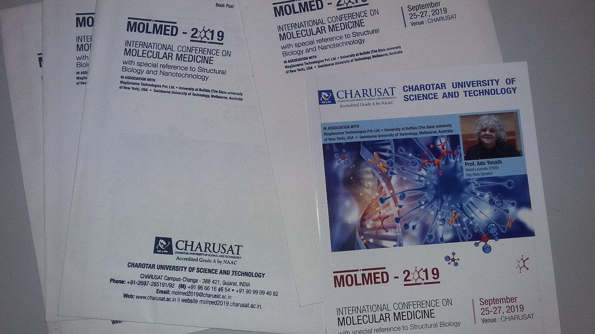 anoopmarkande's tweet photo. Invitations are out... waiting for the D-day #MOLMED2019 at #PDPIAS #CHARUSAT https://t.co/Lu8CqJhIIV