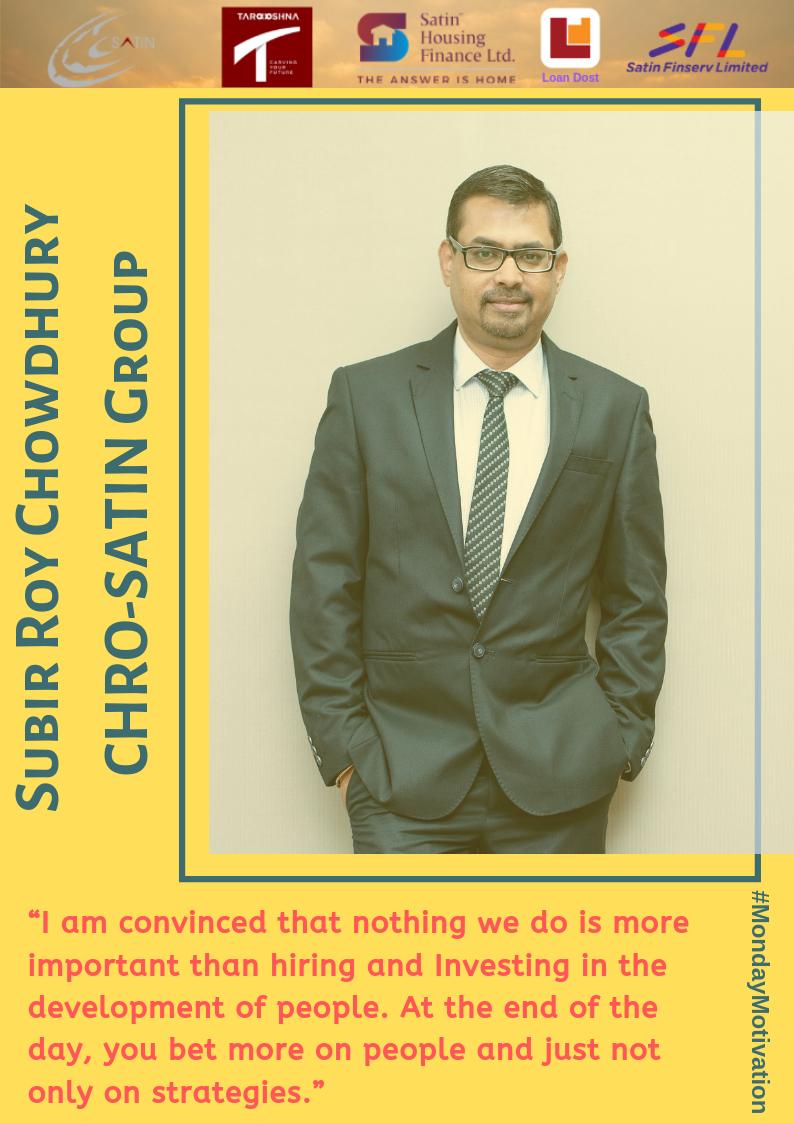 TaraashnaL's tweet photo. #MindfulMonday

This Monday here's what SATIN Group - CHRO has to speak;

#TaraashnaEmpowers #RuralIndiaDevelopment #MFI #NBFC #FinancialInclusion #FinancialSecurity #BusinessCorrespondent #Satingroup #mondaymotivation https://t.co/3txcpLnHgM