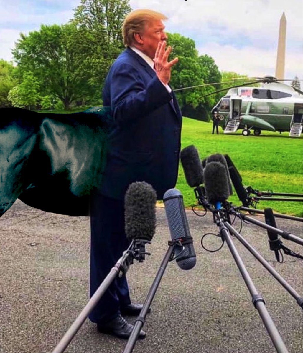 Anyone ever notice that Trump stands like a centaur without its hind legs?