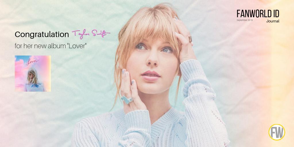 fanworldstore's tweet photo. Hai Fans ID, kami mau mengucapkan selamat dan sukses atas album barunya mbak @taylorswift13. Semoga semakin produktif dan selalu berbahagia ya mbak. @SwiftyIndonesia @SwiftIndoUpdate @TaylorSwiftIndo #LoverOutNow #Lover #beOriginally https://t.co/4rp3dfr9AJ