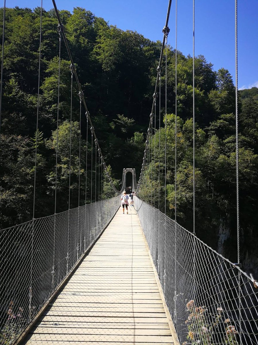 PbTipy's tweet photo. Petite balade du week-end 😍 C est haut 200 M! #passerelledholzarte #peurduvide #tipytv #tipytvpaysbasque https://t.co/eDu1MiPdjm