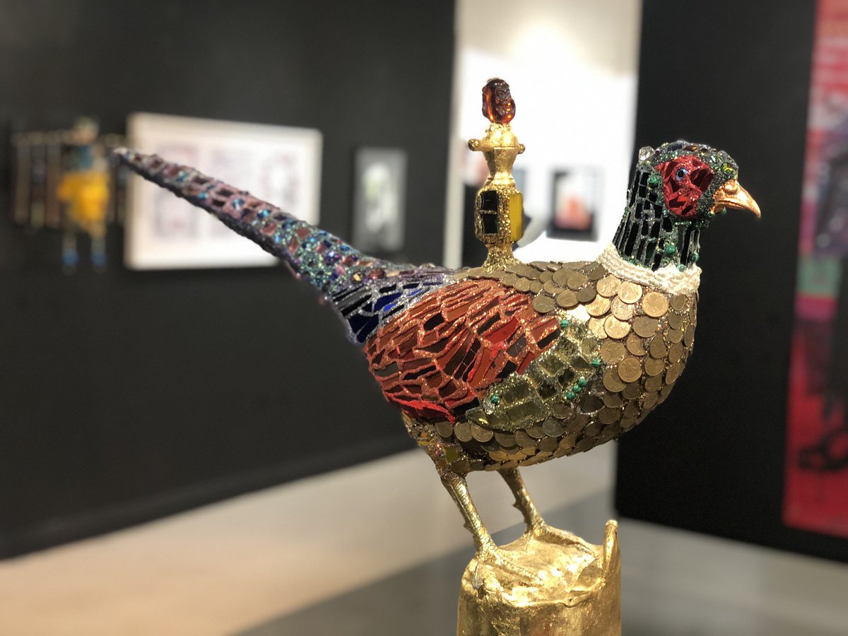 BUSAPAR3's tweet photo. If your in #liverpool please take time to go to #thegalleryliverpool #ScarlettWoman it’s superb! Great work #DuoVision @martin_green_sound and @jameslawler65 extended to the 22nd September! @Duovision65 https://t.co/ssMAIqnJmF