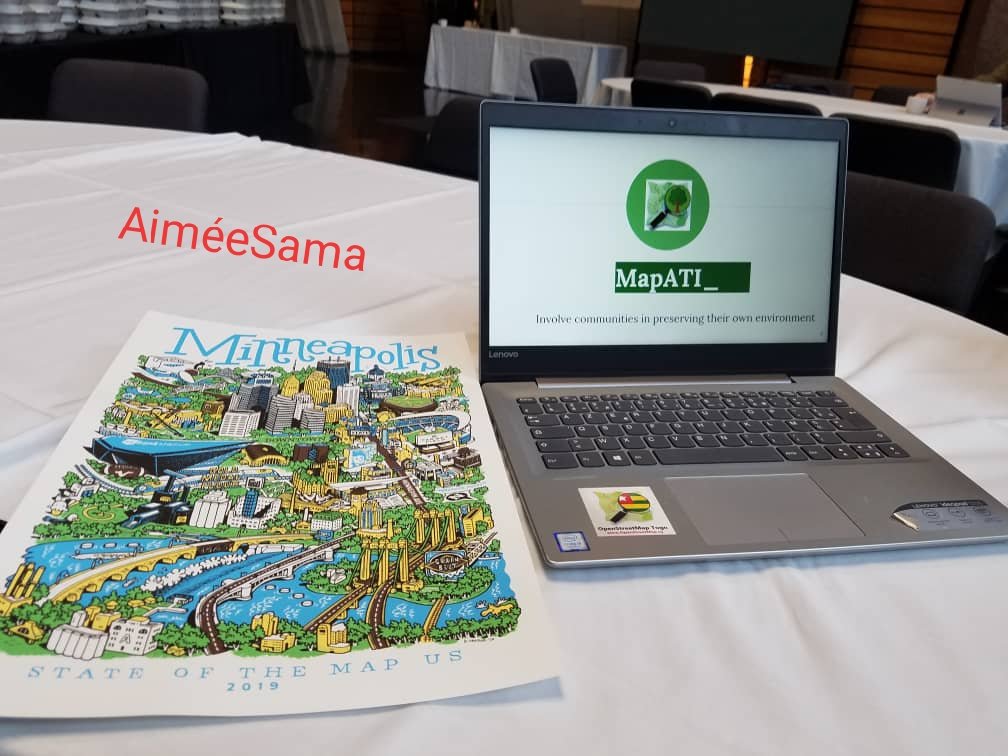 aimee_sama's tweet photo. It has been a huge opportunity for me to have a privilege to attend the @sotmus .I just want to thank all of you guys who were there in #Minneapolis .My sincere greetings to the committee that had given me the chance to present #MapATI project. https://t.co/epmpXC2hxy