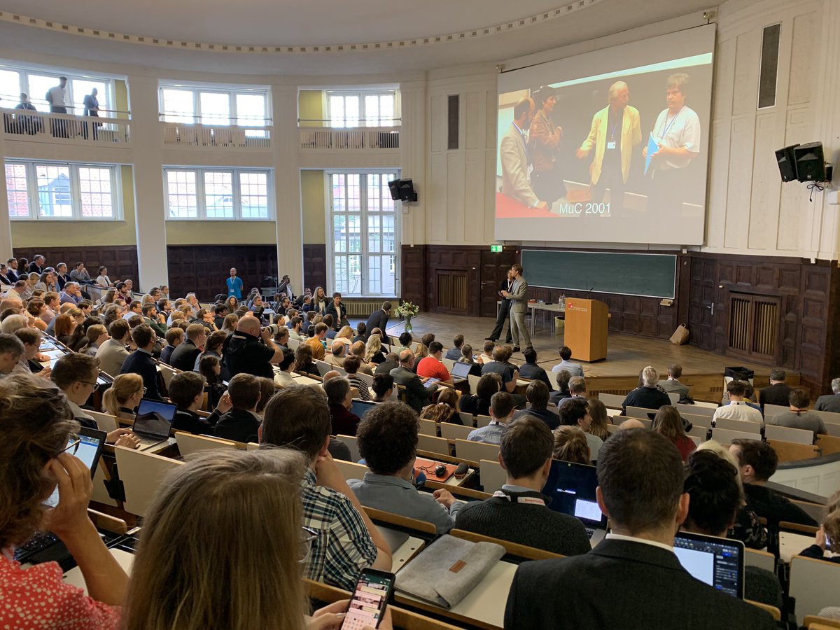 sgraeber's tweet photo. Jetzt geht die #MUC2019 auch offiziell los! Freue mich auf die Keynote von @aquigley https://t.co/RSbc56L0Tk