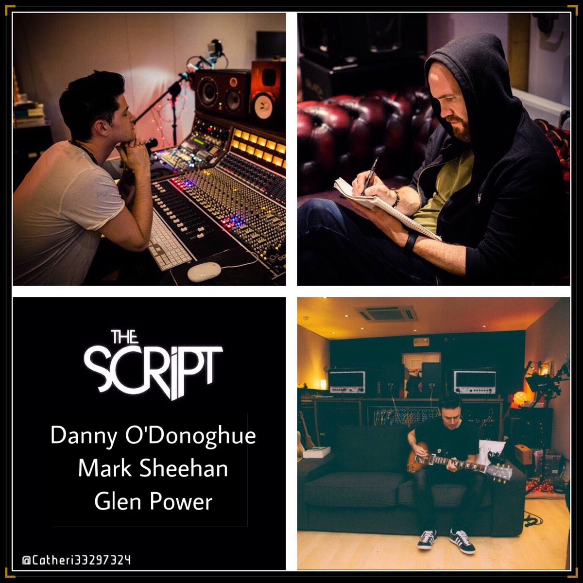Catheri33297324's tweet image. Happy Monday😃my favs❤️😘@thescript @TheScript_Danny @GlenOfThePower whatever u do 2day 👀 hope u hav a gr8 day 😎😍 #TheScriptStudio 🎶🎸🎤🎧🥁✍🏻Big Love❤️hav fun n stay safe🙏🏻❤️🌍🌎🌏😘 #TheScriptFamily ❤️ #ArmsOpen 🙌🏻❤️ #Always ❤️👊🏻 #1daynearer 👀