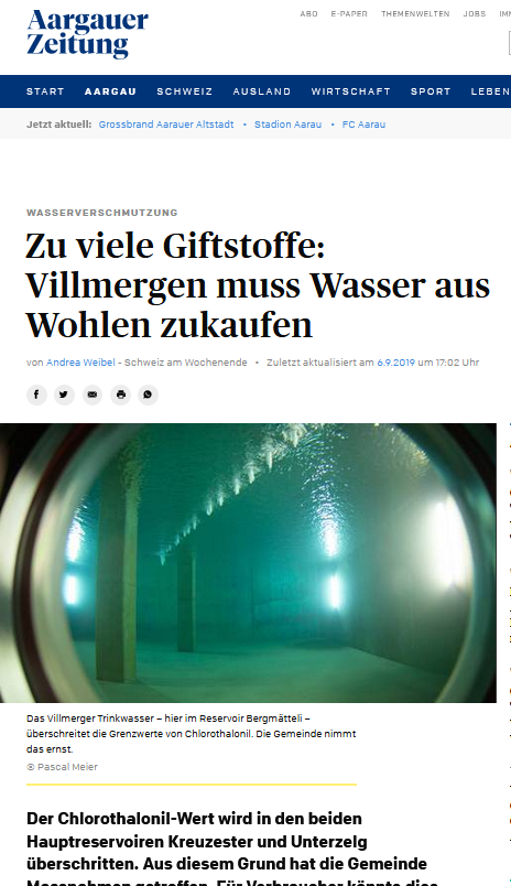 markus_arn's tweet photo. #Historyreloaded nun auch in Villmergen! Pestizide belasten Grundwasser stärker als erwartet - vor gut zwei Jahren haben Fachleute im #ProNatura Video #DasleiseSterben bereits davor gewarnt! Diesen Blick durch das Bullauge in einen Grundwasserbrunen vergesse ich nie! https://t.co/VsvQ2svMMp