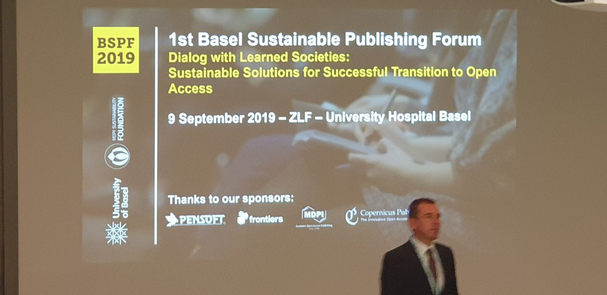 Pensoft's tweet photo. Proud to be a gold sponsor of the 1st Basel Sustainability Publishing Forum organised by @MDPIOpenAccess and @uni_bas #BSPF1 https://t.co/03yY5QPDXM
