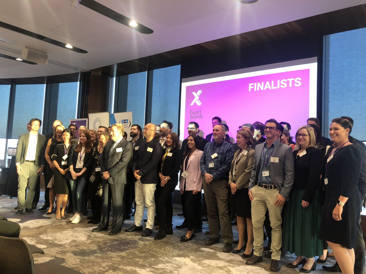 bernard_curran's tweet photo. Congratulations to the finalists for the 2019 Premier of Qld Export awards. @BDOAustralia proud sponsor and supporter of our export community https://t.co/DW2BSX5R7S