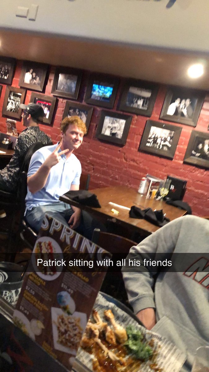cam_miles73's tweet photo. Happy 20th birthday, to the goon @patrick_g22 🎉🎊 Being suite mates with you realized how much I hate gingers🤪 #suite3myrooom! https://t.co/aERgfVWMYR
