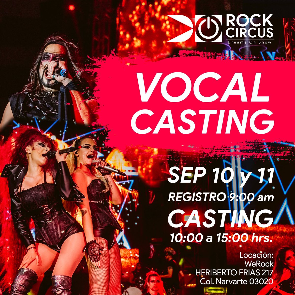 audicionesmx's tweet image. Audiciones para cantantes.