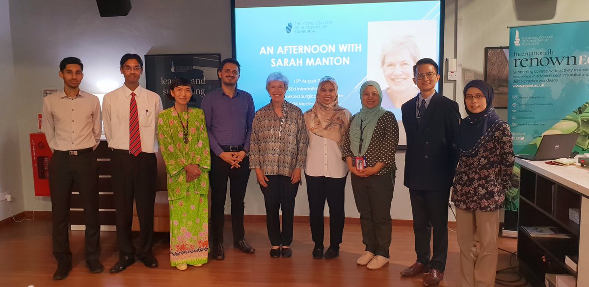 S.AbdLah (@abdshidah) on Twitter photo An Afternoon with Sarah Manton at the RCSEd International Office, Kuala Lumpur <a href="/RCSEd/">The Royal College of Surgeons of Edinburgh</a> <a href="/surgeonsnews/">Surgeons' News - RCSEd</a> An Afternoon with Sarah Manton at the RCSEd International Office, Kuala Lumpur <a href="/RCSEd/">The Royal College of Surgeons of Edinburgh</a> <a href="/surgeonsnews/">Surgeons' News - RCSEd</a>