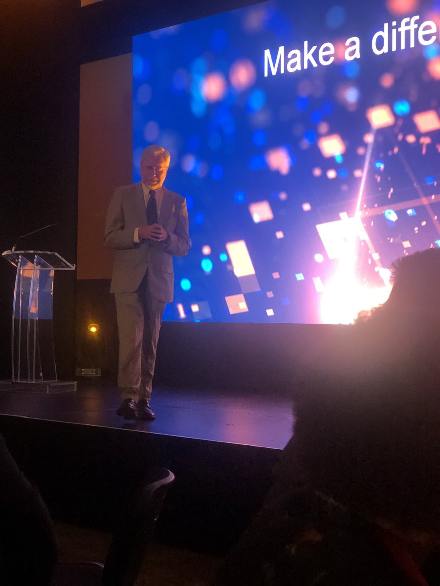 AAbedwei's tweet photo. When we predict the future, we tend to extrapolate from the present and usually get it wrong. Prof Chris Brink #edconf2019 https://t.co/pHun4SdOtV