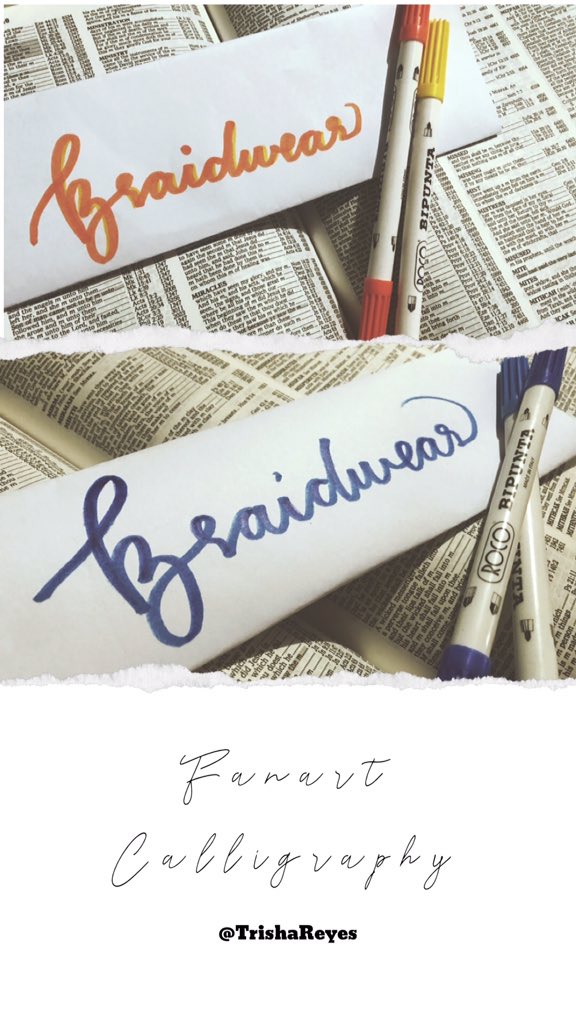 braidwear's tweet photo. FanArt #calligraphy #calligraphyfonts #calligraphyletters https://t.co/abfNhLYKM7