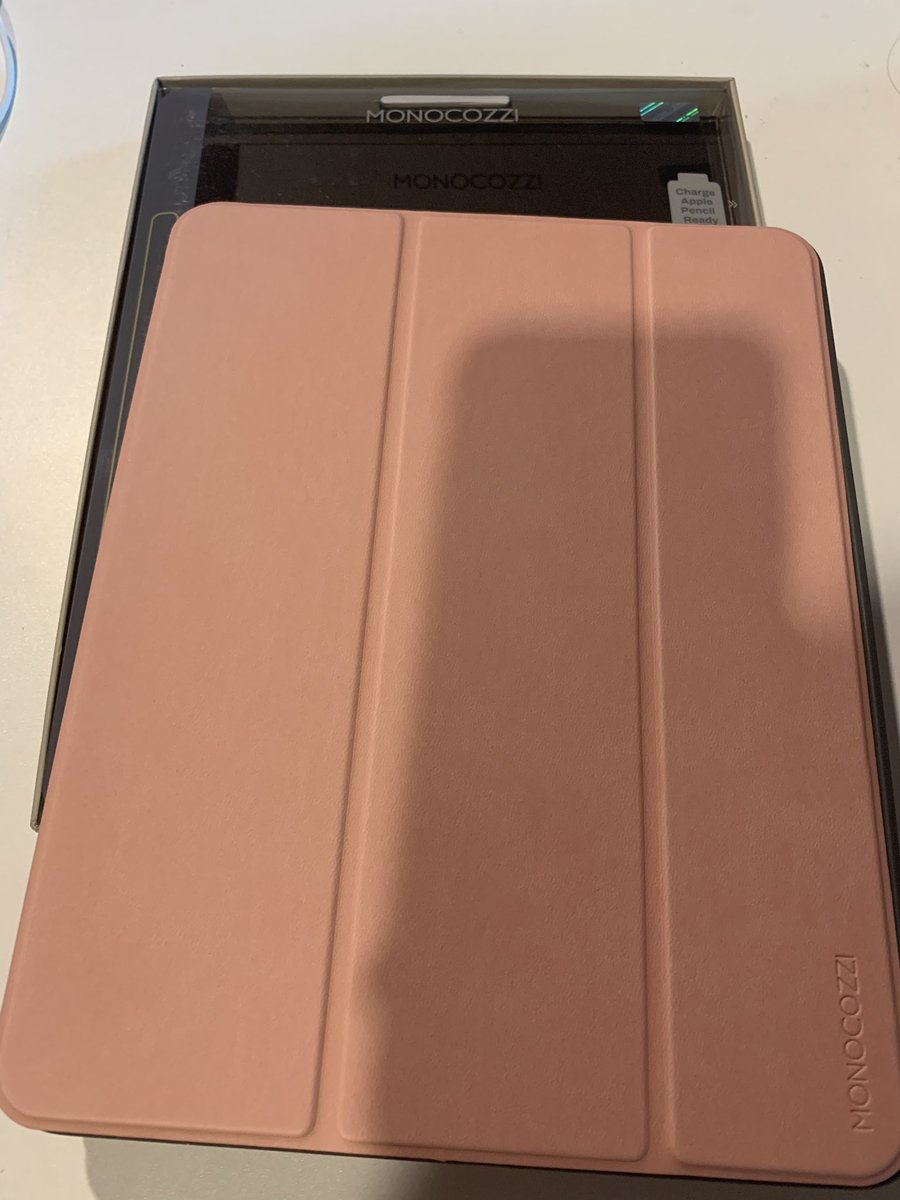 findgoodsx's tweet photo. เคส monocozzi ipad pro 11 สีชมพู มีที่ใส่ปากกา ชาร์จได้ ใช้ไปครั้งเดียว ส่งต่อ ซื้อมา 1,490 ขาย 800 รวมส่งค่ะ #ไอแพด #ไอแพดเพื่อการศึกษา #ipad #ipadpro #เคสไอแพด #ไอแพดมือ2 https://t.co/IU5umri00z