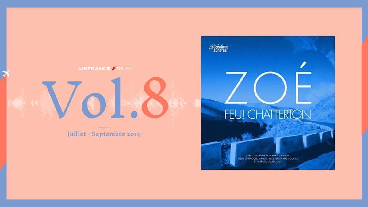 AirFranceFR's tweet photo. Découvrez @FeuChatterton en exclusivité dans le volume 8 d’Air France Music ! À écouter en vol…et partout ailleurs 👉 https://t.co/JfFvjpiKKr #AFMusic https://t.co/2UuzNZKcBE