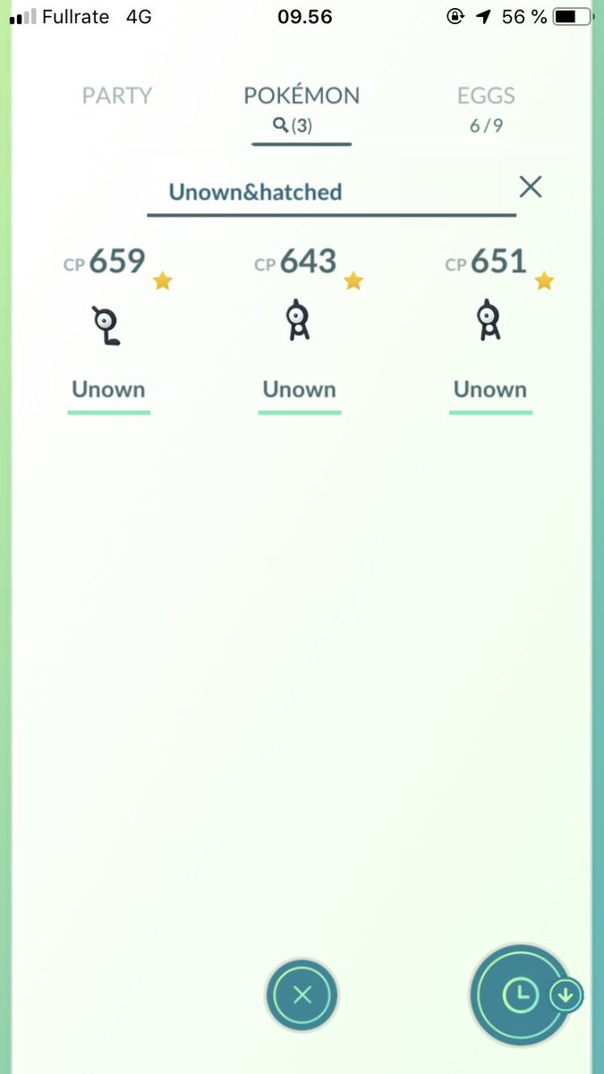 ShinyHunterDK's tweet photo. 207 eggs hatched this week. Only 3 was Unown, luckily for me I got the “L”, wich was the only one I was missing. Also hatched a Shiny Shinx and a Shiny Krabby✨✨ and I hatched a Hundo Magby. Looking forward to the Regional hatches for the upcoming week 💪 
#Hatch #Shiny #PoGo https://t.co/UBEuDwHNcR