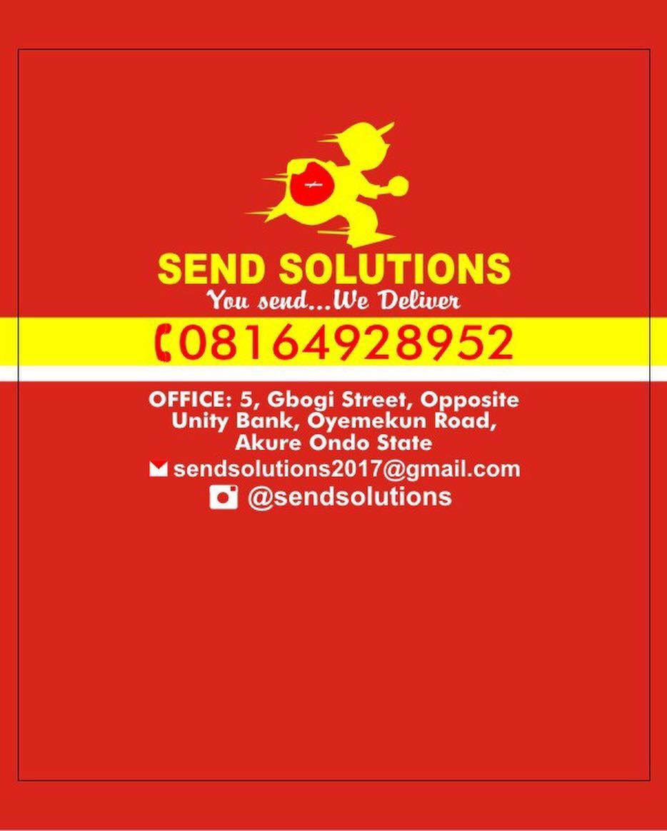 Abigeal15602452's tweet image. Are you in Akure?
Do you need a pickup, delivery or need to run an errand ASAP and at an affordable rate?
Send @sendsolution 
They deliver effectively and are very fast ....
Give them a trail today ....
#akuredelivery #fastandaffordable #akure