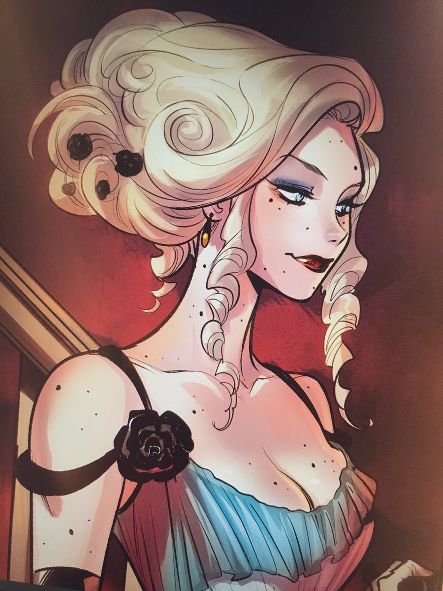 Lady Hellaine ♥️ I had a lot of inspiration from Crimson Peak for her style, especially here!