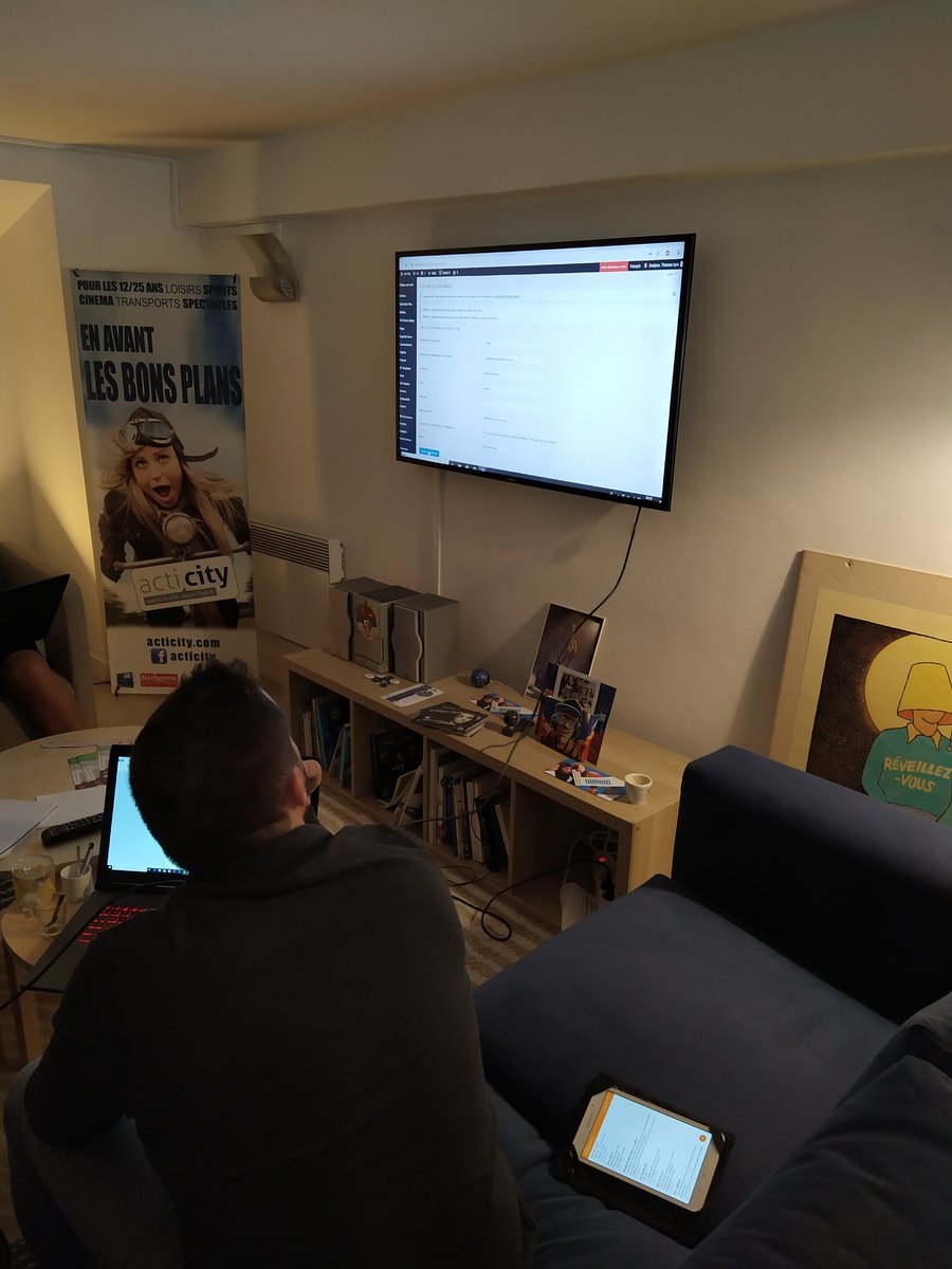 agencev3rt's tweet photo. Lundi matin et déjà une #formation ! 

Comment actualiser un site web avec #WordPress (et plus précisément le builder Elementor) ? 

Merci à @acticity pour son accueil ! https://t.co/UAzIesSiIW