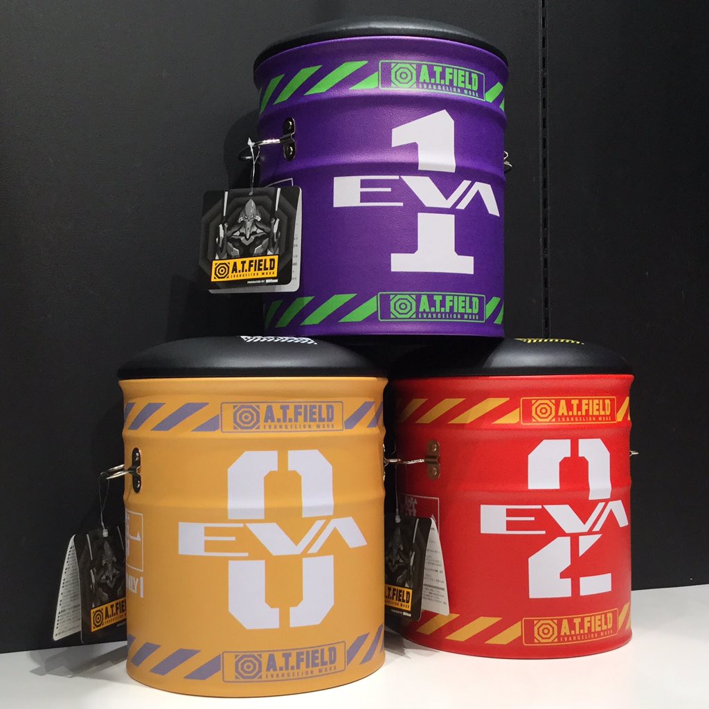 新商品】続いてもワークブランドA.T.FIELDより「エヴァンゲリオン