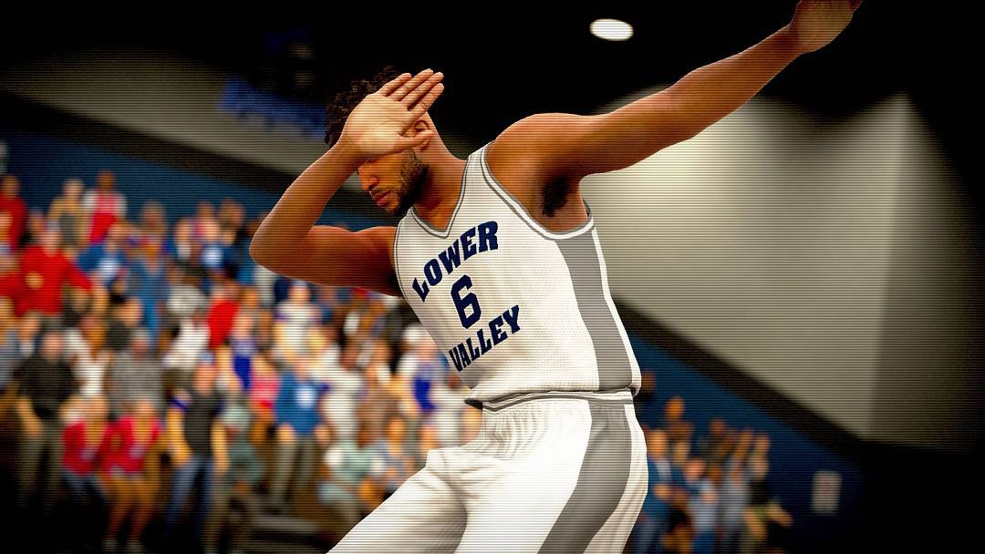 DabButton's tweet image. You can dab in NBA 2K18 - @NBA2K