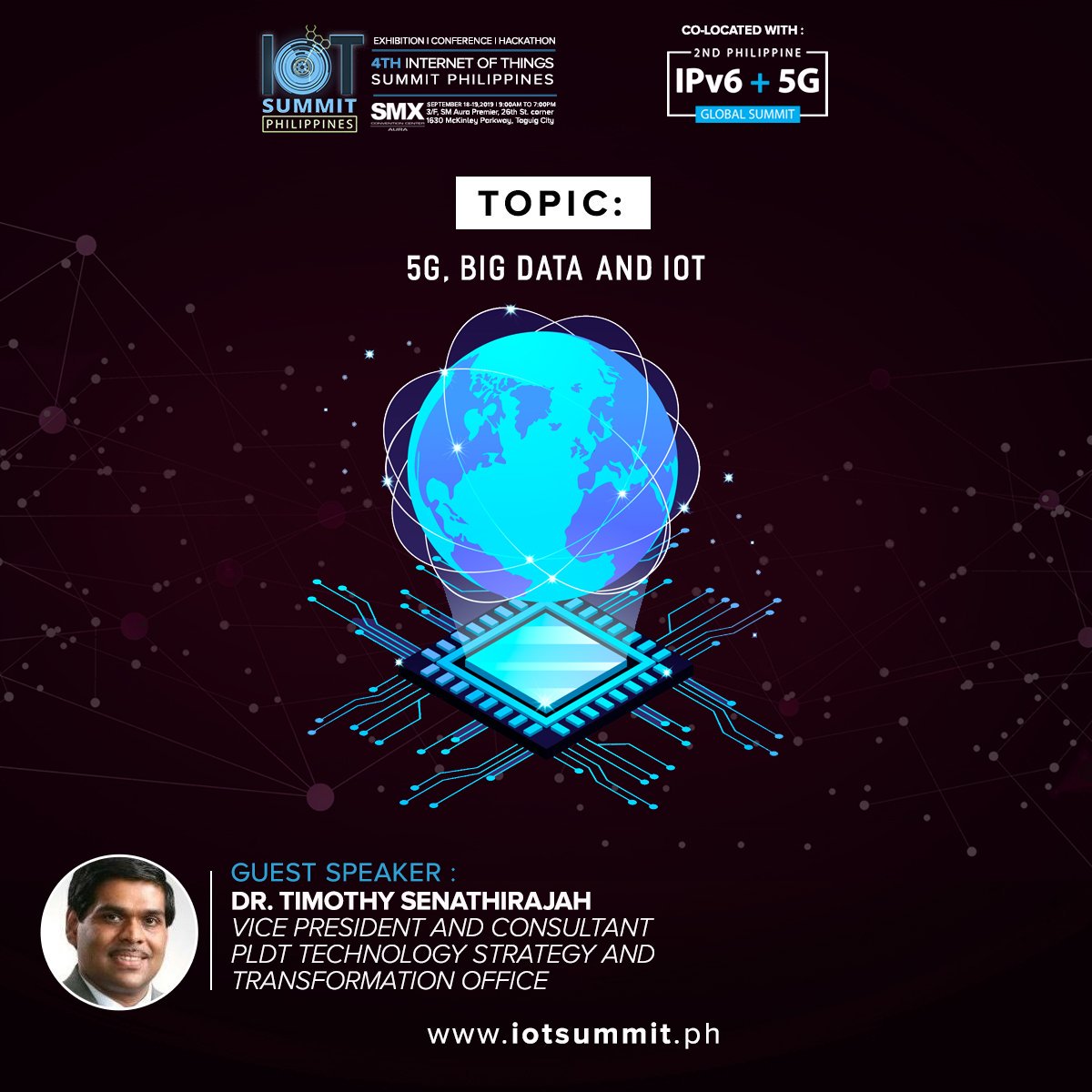 iotsummitph's tweet photo. The convergence of 5G cellular and IoT is going to disrupt the Information and Communications Technology ecosystem according to IEEE 5G. How will these new technologies affect the daily work of public safety and other professionals? What should you know about IoT,5G and Big Data? https://t.co/NiRqYwX3yH