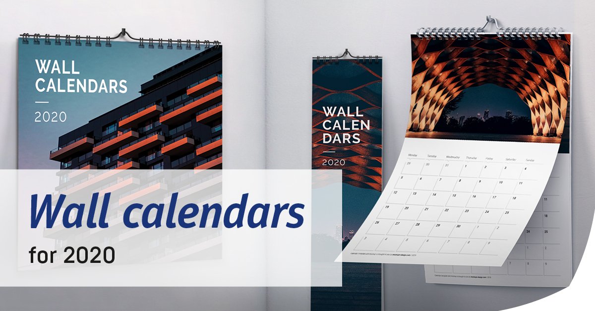 Get your own Wall #calendars for 2020 up to 50,000 pieces with us and use them, for e.g., as #marketing and promotional giveaways for your customers! unitedprint.com