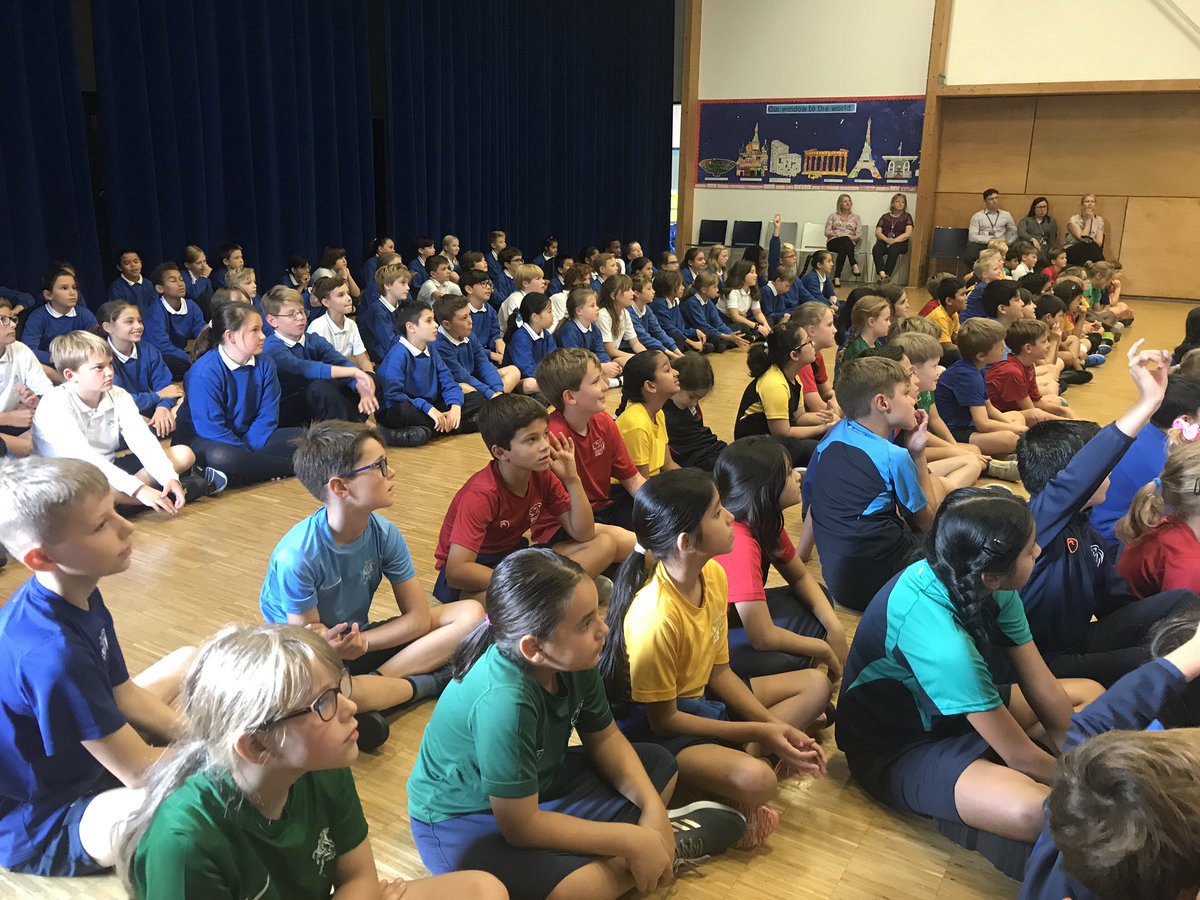 BSNJSV's tweet photo. The next #JSVBigQuestion is “What’s in the news?” The #JSVAssembly shows that our students know what is going on. https://t.co/ttXYFXYkuR