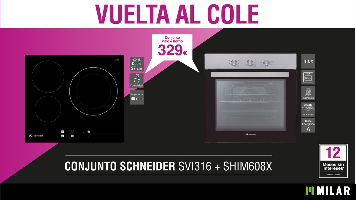 MILARULTRARADIO's tweet photo. Buenos días 
Gran día para renovar el frigorífico de casa , la placa o el horno, ven a vernos y te asesoramos
Saludos https://t.co/kJuA9H33my