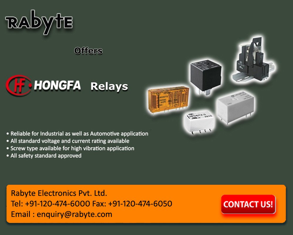 Rabyte2's tweet photo. Wide range of industrial relay from Hongfa for an Industrial &amp; Automotive applications. For more information and inquiry please visit us @ https://t.co/AUwwN95uzw

#powerrelays #industrialrelays  #relaysocket #latchingrelays #signalrelays #rabyteelectronics #newenergyrelay https://t.co/eUdL9jIsgK