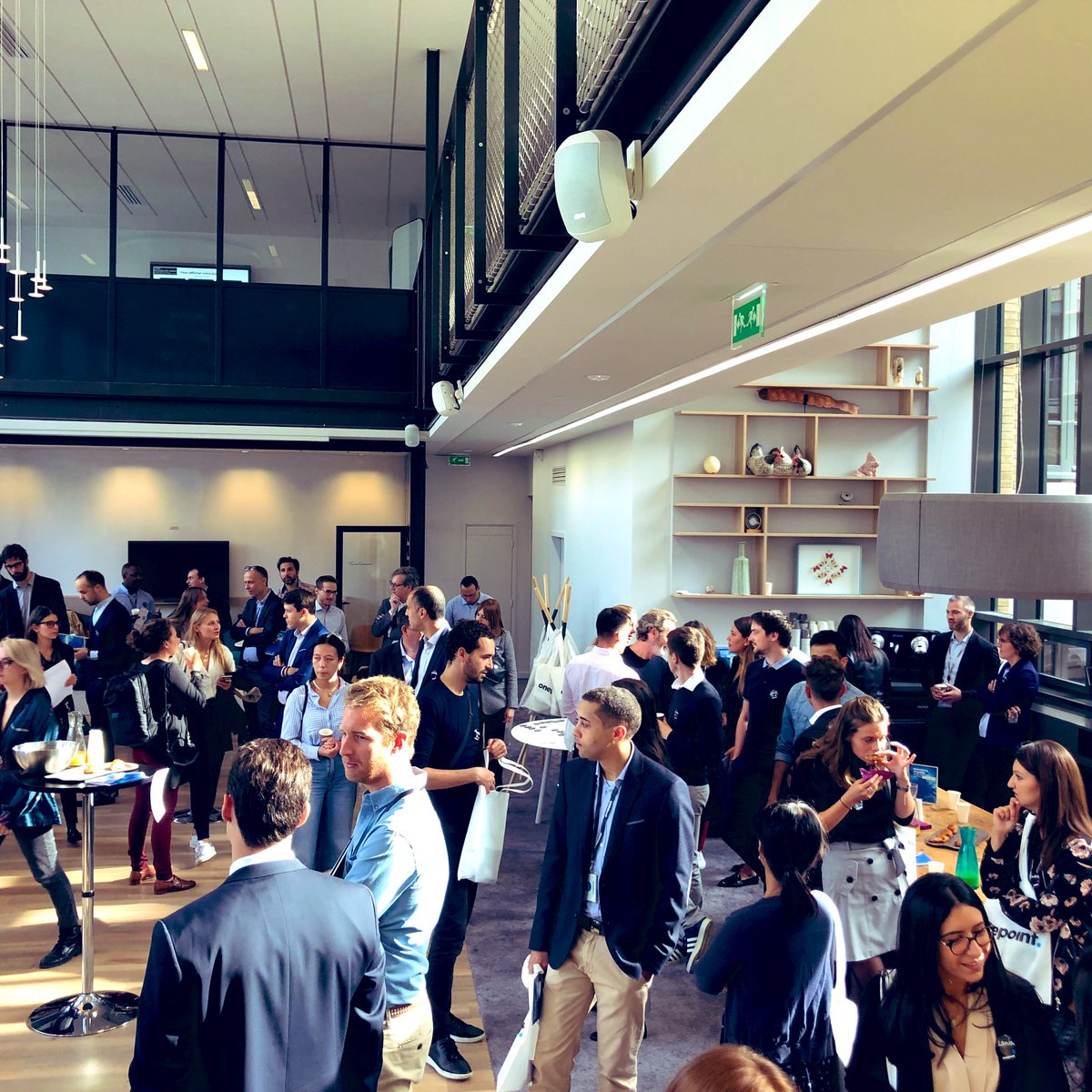 <a href="/onepoint/">Onepoint</a> Today! <a href="/DavidLayani/">David Layani</a> &amp; <a href="/MatFouquet/">Matthieu Fouquet</a>, welcoming 100+ new colleagues in our headquarter in Paris. 
#WelcomeToOnepoint #NewAdventure 🚀